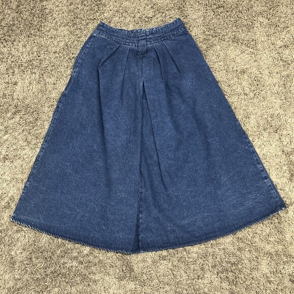 Private Collection House Of Lloyd Jean Skirt Womens 13/14 Denim Button Pockets - Picture 7 of 8